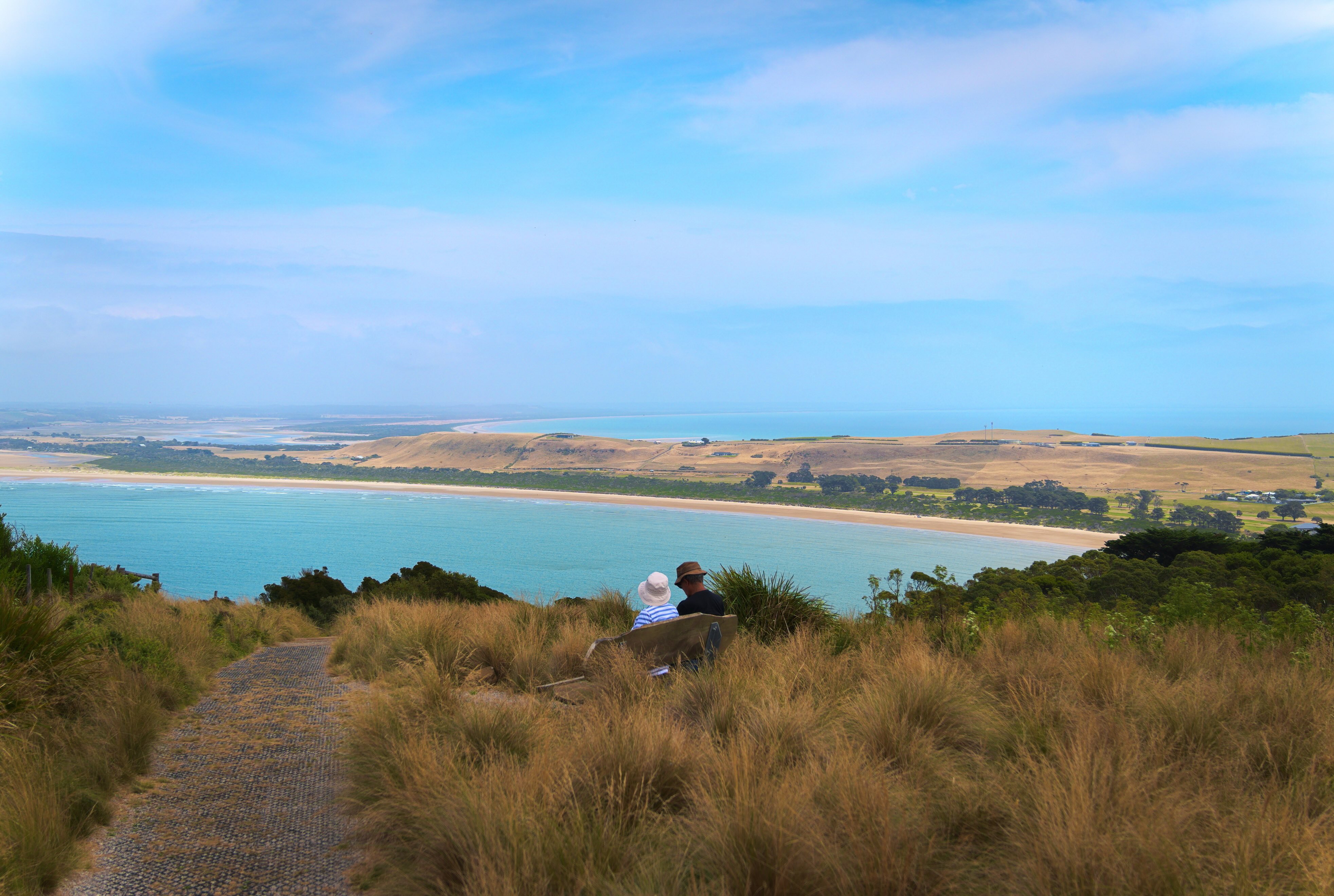 Mum and Dad in Tasmania